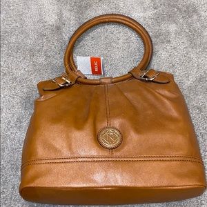 Brand new with tags Brown, Relic Purse